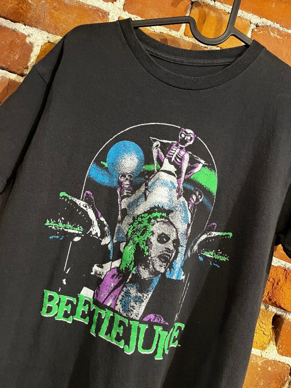Junk Food Beetlejuice Graphic Tee Shirt